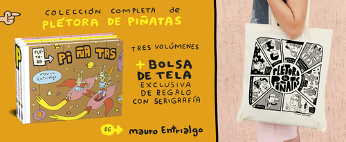 Astiberri lanza la colección completa de Plétora de piñatas con una bolsa serigrafiada