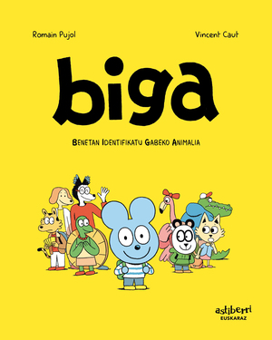 Biga 1. Benetan identifikatu gabeko animalia