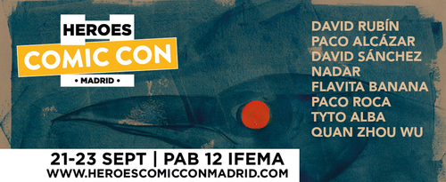 Astiberri y ¡Caramba! en Heroes Comic Con Madrid