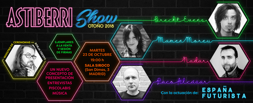 Bretch Evens, Mamen Moreu, Nadar y Paco Alcázar, protagonistas  en Madrid del Astiberri Show