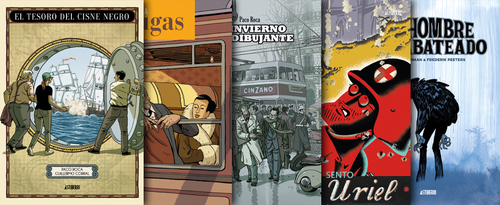 Astiberri reedita cinco títulos en el mes de diciembre