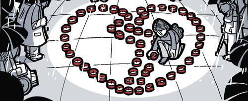 Cristina Durán expone los originales de El día 3 en una muestra en Valencia