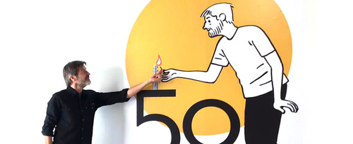 La exposición Paco Roca. 50 Tacos celebra los 50 años de Paco Roca en Palma de Mallorca