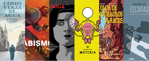 Astiberri obtiene 6 nominaciones en el Salón Internacional del Cómic de Barcelona
