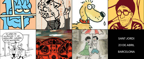 Un total de siete autores firman en Barcelona el 23 de abril por Sant Jordi