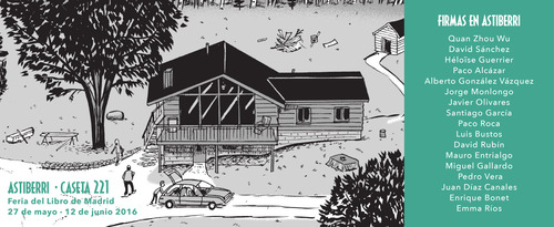 Astiberri en la Feria del Libro de Madrid 2016