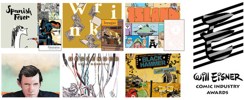 Panorama, Emma Ríos, Paco Roca, Jeff Lemire, Sandrine Revel y Black Hammer en los premios Eisner